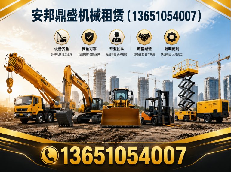 东城区北京机械租赁展示图